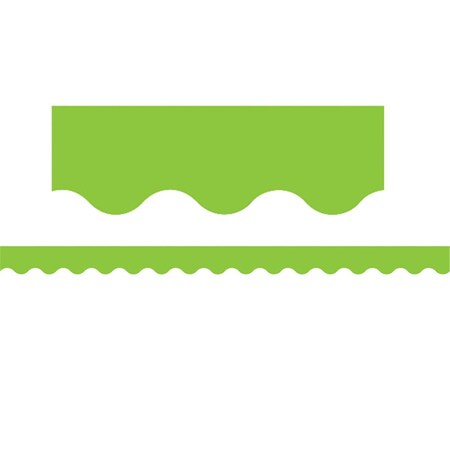 Teacher Created Resources Lime Scalloped Border Trim, 6PK TCR6001-6
